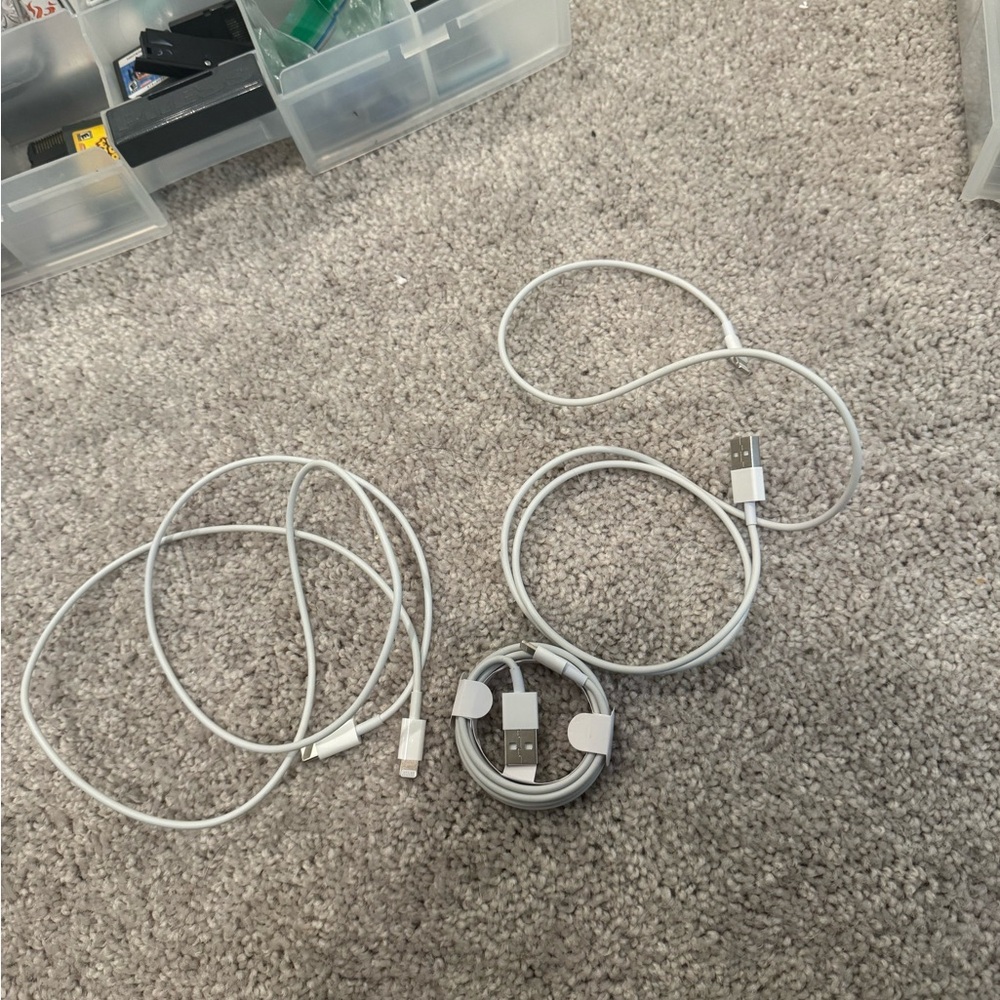 Lightning Charging Cable Set of 3